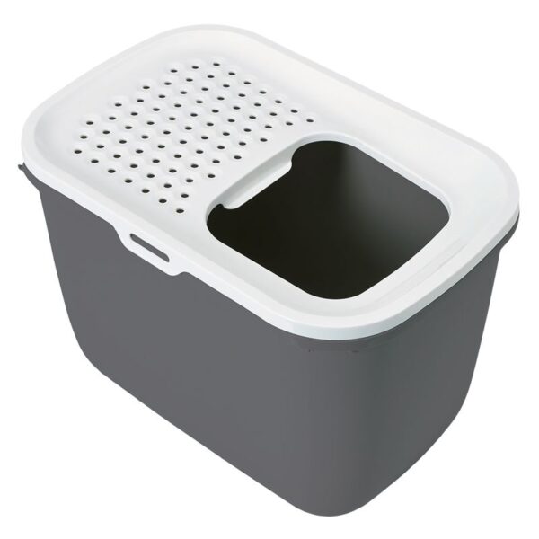 Savic Hop In Litter Box, anthracite