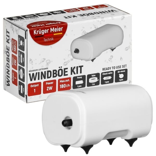 Kruger Meier Windboe Kit - aerator set 180l/h