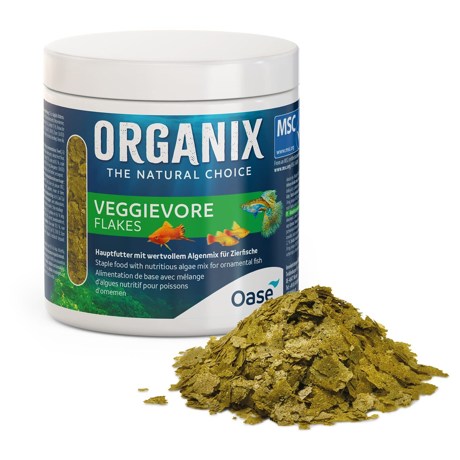 Oase Organix Veggievore Flakes