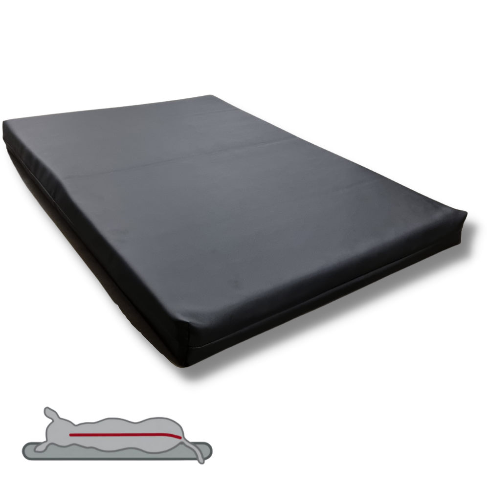 ToM Orthopedic dog bed. Black