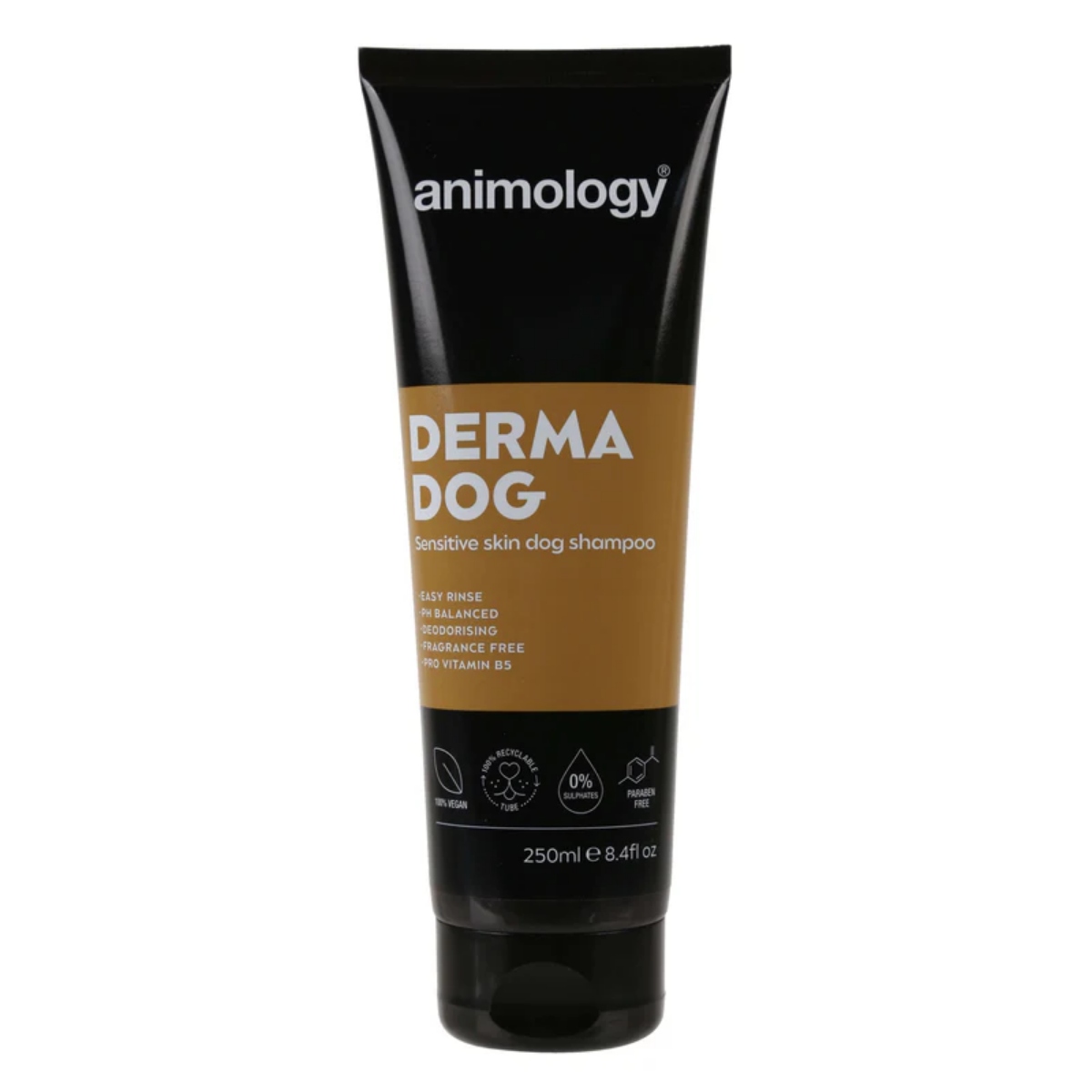 Animology Derma Dog шампунь без отдушек, для собак с чувствительной кожей 250ml