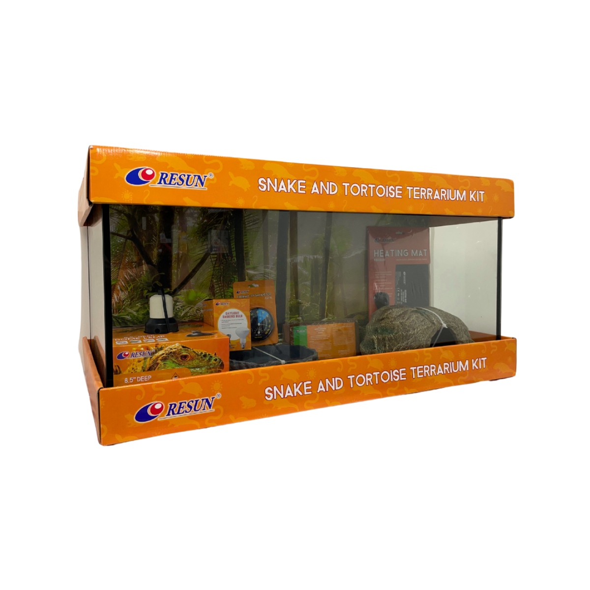 RESUN Комплект террариума для змей и черепах, 160 L
