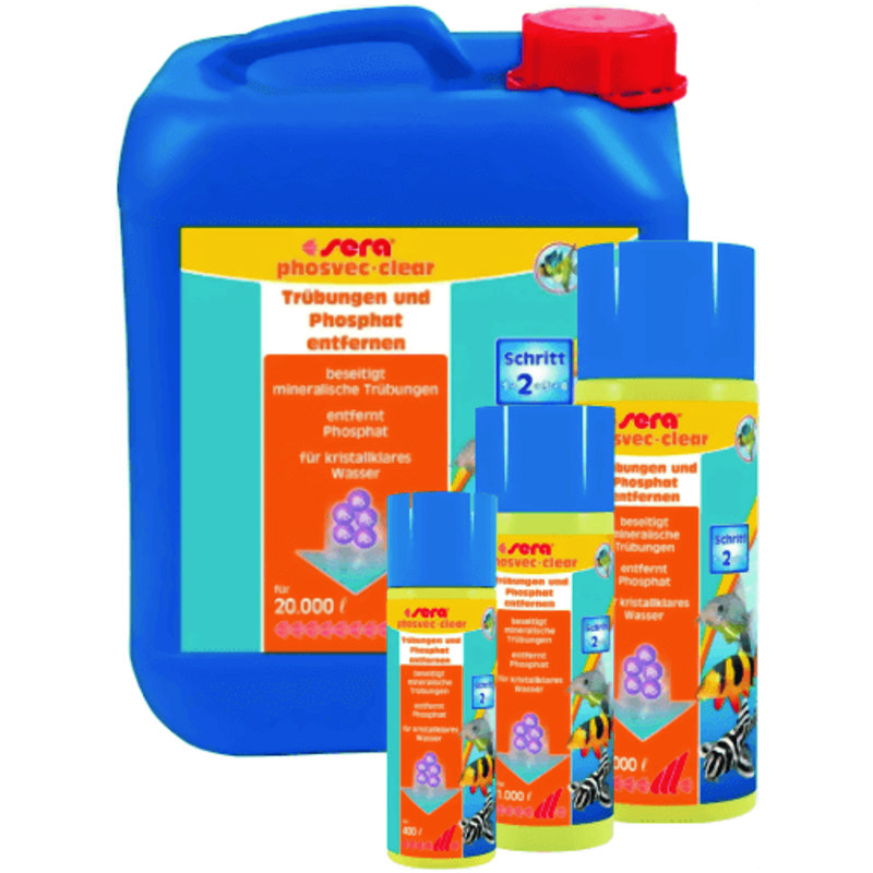 Sera Phosvec Clear удаление фосфатов