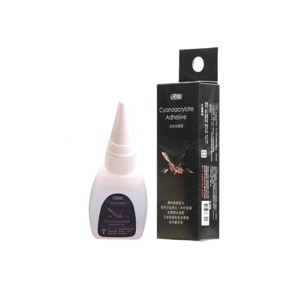 Ista Cyanoacrylate Adhesive Aquatic Glue, 20 g.